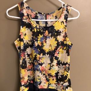 floral tank top